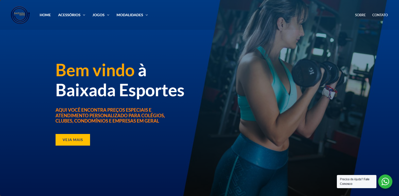 Baixada Esportes - E-commerce